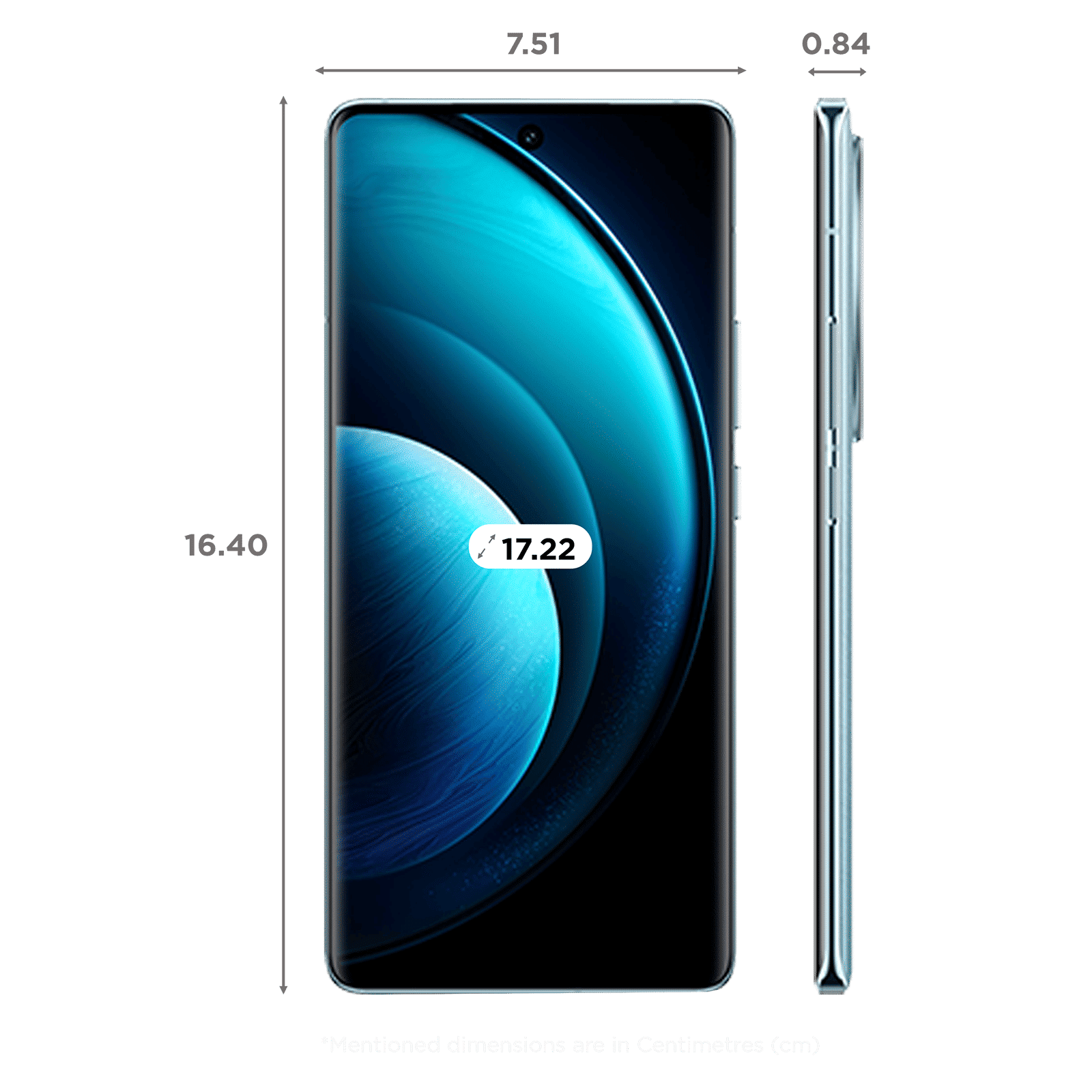 Buy vivo X100 5G (12GB RAM, 256GB, Stargaze Blue) Online - Croma